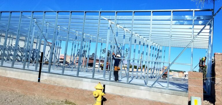 Metal Framed Industrial Building!